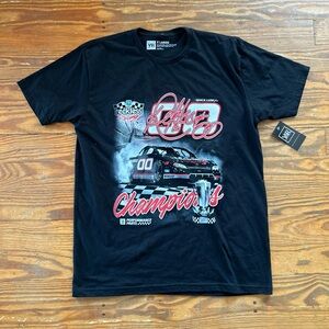 YR Young & Reckless Racing #00 Short Sleeve T-Shirt Men's Size XL Black